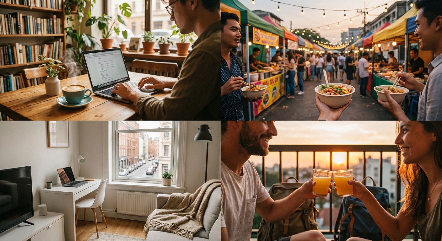 Budget-friendly digital nomad destinations around the world