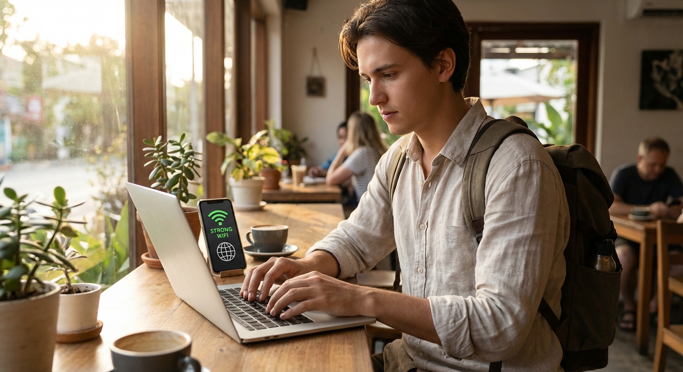 Complete digital nomad WiFi and connectivity guide